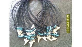 Shark Teeth Pendant for Men Necklaces Bali 